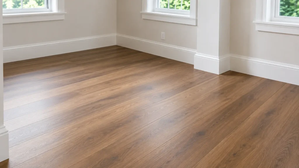 Luxury vinyl and hardwood flooring installation by NorthGroups