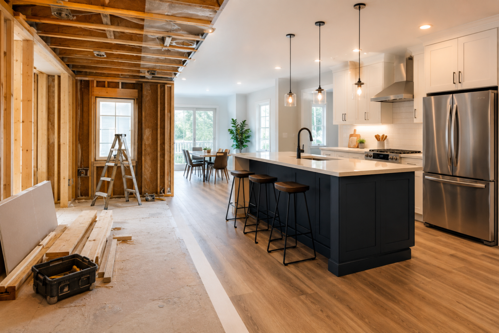 Residential renovation and home improvement project by NorthGroups