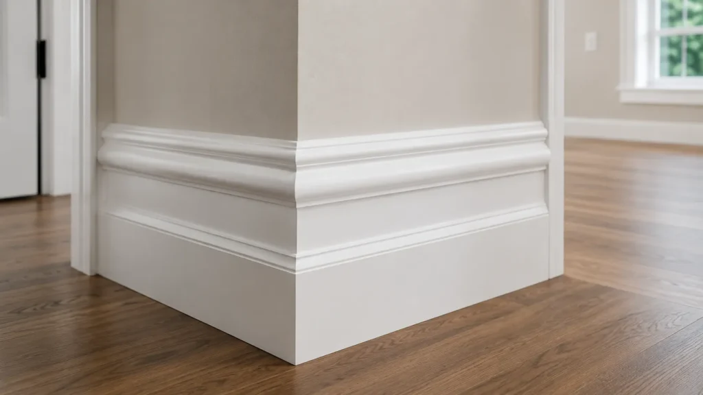 Custom trim and baseboard installation for residential properties in Michigan